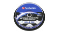 Verbatim Dvd-m-disc - M-disc Bd-r Dl 6x 50gb Inkjet Printable 10 Pack Spindle - 43847